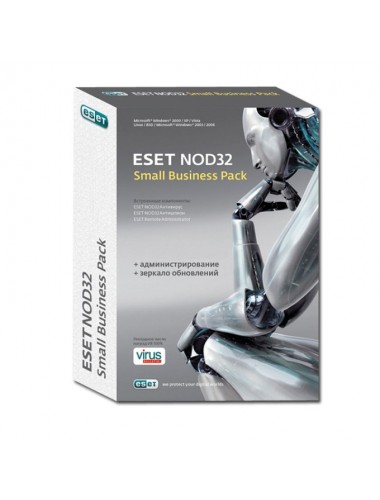 ESET NOD32 SMALL Business Pack. Коробочная версия на 1 год 5 User.