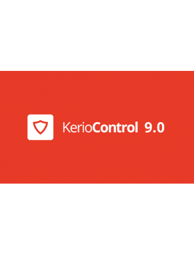 Kerio® Control 9.0 Серверная лицензия на 5 пользователей с SWM на 1 год